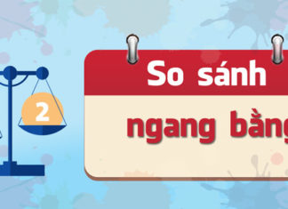So sánh ngang bằng – các cấu trúc cần biết