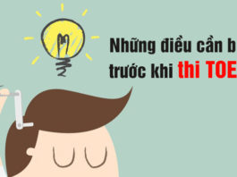 Những điều cần biết trước khi thi TOEIC