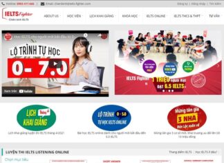 TOP 9 trang web học tiếng Anh tại nhà miễn phí IELTS Fighter