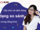 CẤU TRÚC SO SÁNH TRONG TIẾNG ANH KHÔNG THỂ BỎ LỠ