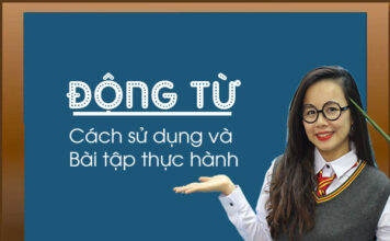 CÁCH SỬ DỤNG ĐỘNG TỪ TRONG TIẾNG ANH